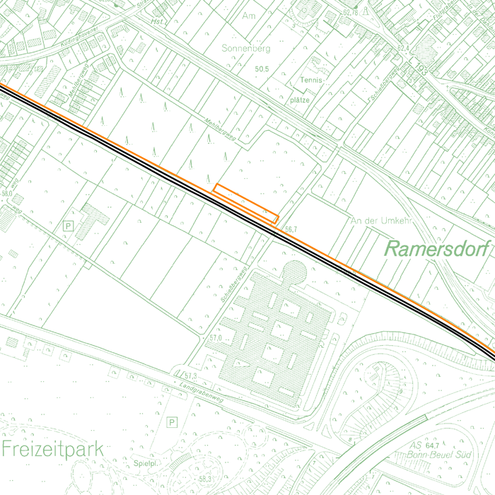 Haltepunkt Bonn-Ramersdorf